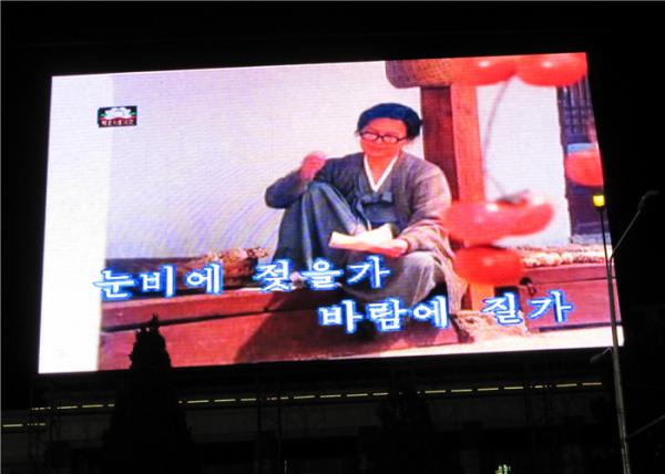 ROHS Outdoor LED Video Wall 10mm Pixel Pitch with Die Casting Aluminum Cabinet