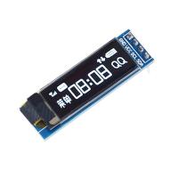 0Affichage PMOLED de 91 pouces avec PCBA, résolution 128x32, interface I2C à 4 broches, pilotage IC SSD1306