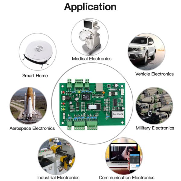 Компании быстрое Pcba собрания платы с печатным монтажом собрания PCB главного правления FR4 AOI