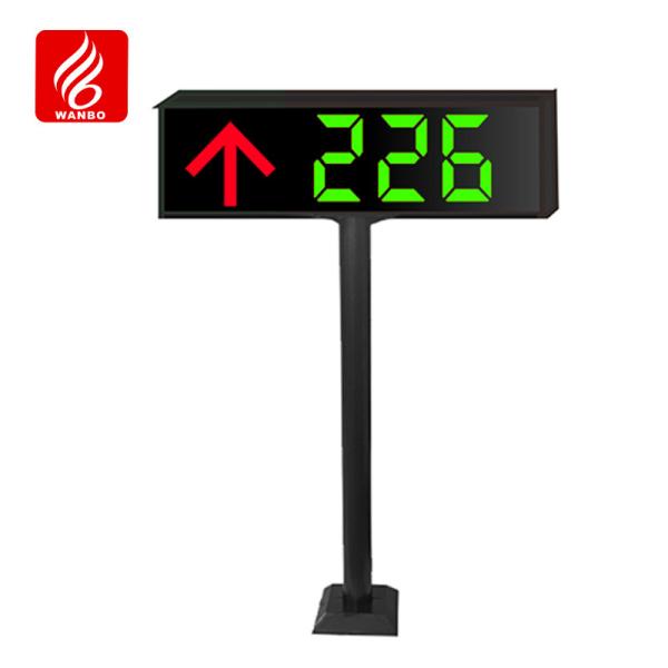 Señalización de estacionamiento WBPOA31D1 Guía con cable exterior Unidad de accionamiento de pantalla soporte y otras partes IP65