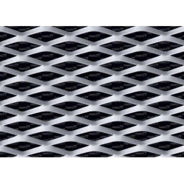 Customized Length Aluminum Expanded Metal Mesh ,Architecture Expanded Metal Wire Mesh