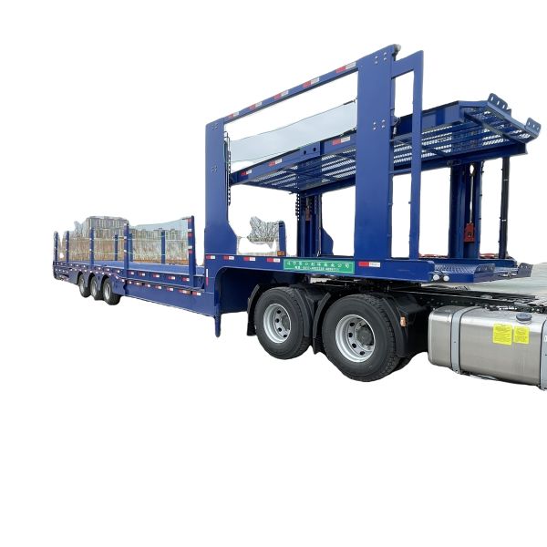 Double Deck 7/8/9 Car Gooseneck Car Carrier Semi Trailer Truck Trailer in Saudi Arabia