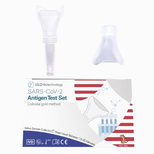 Class III Plastic SARS-CoV-2 Antigen Self Test Set Saliva Sample Collector