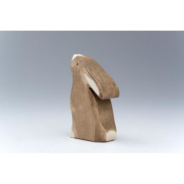 Finely Crafted Handmade Wooden Animals Wooden Goat Figurine Unique Showcasing