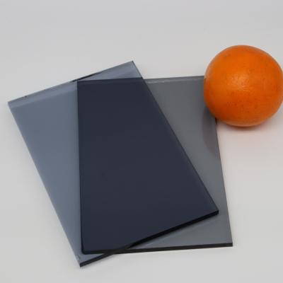Custom Smoked Tinted Glass Sheets 8 Inch 10 Inch 18 Inch