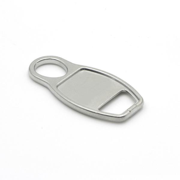 Custom Cut Metal Electrospark Sintered Stainless Steel Products Zipper Fastener Part