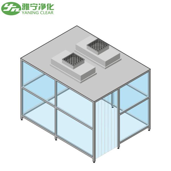 Class 100 Portable Modular Clean Room ISO 5 Quickly Installation FFU Clean Room