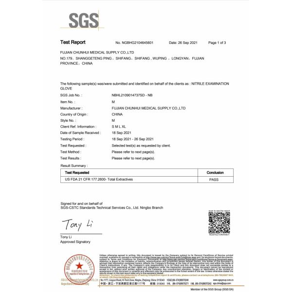 Напудрите свободные перчатки еды винила перчаток винила индустрии