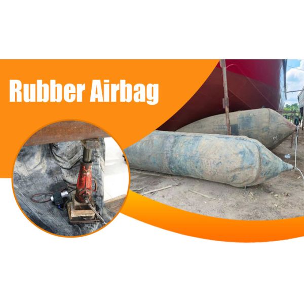 1.5m × 7.0m Ship Roller Airbags Excellent Pressure Resistance Shock Absorbing Design