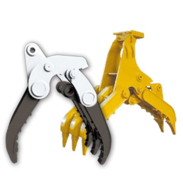 Мини экскаватор гидравлический захват износостойкий для металлолома / древесины / камня