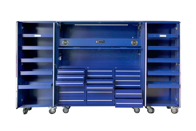 Серая холоднокатаная сталь профессиональная коробка инструментов роликовая коробка инструментов комбинированная с шкафчиком