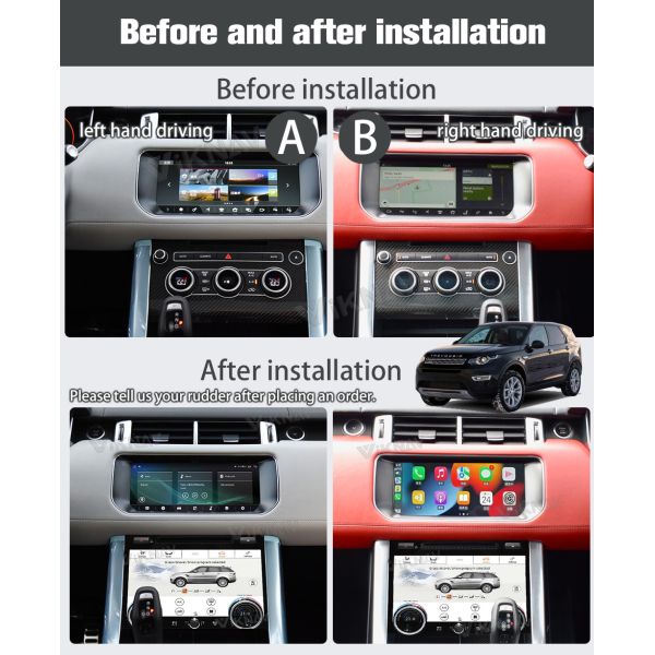 Viknav Car Radio For Land Rover Range Rover Sport L494 (2013-2017) 10.25 Inch Car Radio Multimedia Touch Screen Stereo