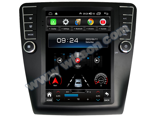 9.7'' Tesla Vertical Screen Для Skoda Octavia 3 2013-2018 Android Car Multimedia