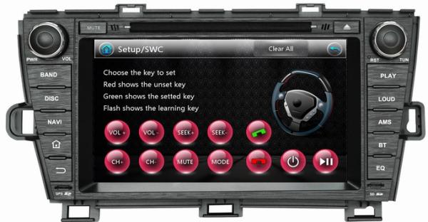 Ouchuangbo New Autoradio DVD GPS Navigation iPod USB for Toyota Prius 2009-2013 (Left) OCB-8004LA