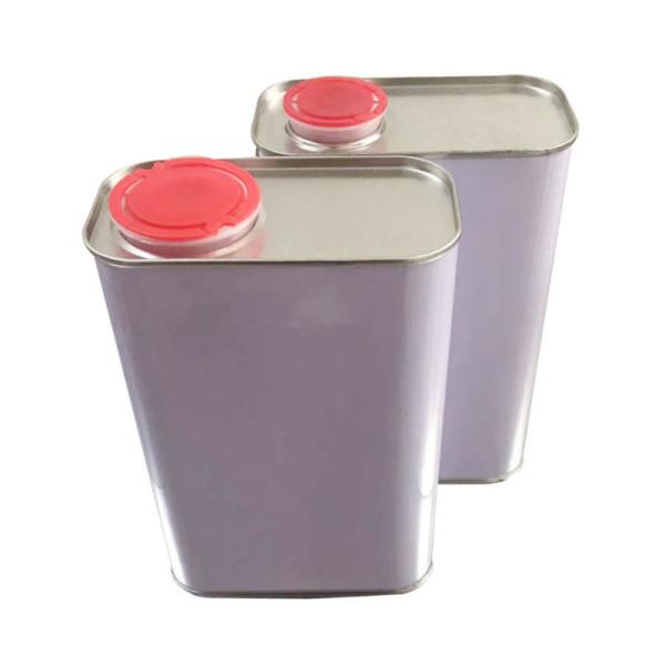 Custom Printed 1 Liter Olive Oil Tin Can with 116*59*185MM Size and Carton Box Packing