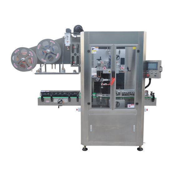 Industrial Shrink Sleeve Labeling System for Bottled Water Plants