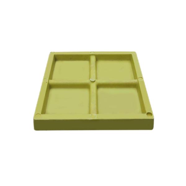 FRP Anti Slip Gritted Surface Cable Trench Cover Bolted or Bonded