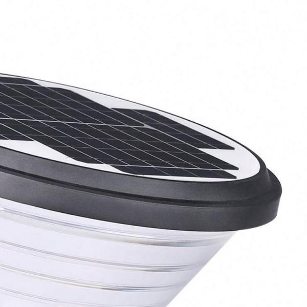 100Lm Integrated Solar Garden Light Waterproof aluminum optically controlled solar lights For Lawn Walkway Yard Park