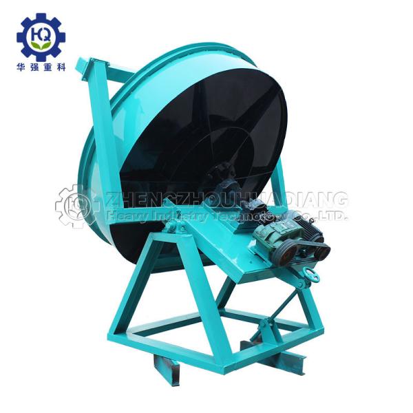 Chicken Manure Organic Fertilizer Disk / Pan Granulator Machine