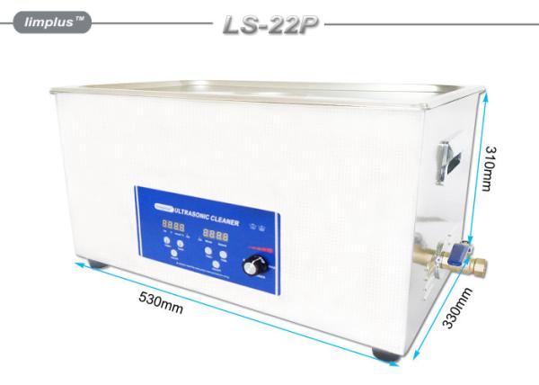 22 Liter Ultrasonic Cleaning Bath Digital Ultrasonic Cleaner For Kitchen