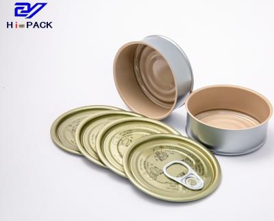 Beef Can 60ml Volume 65*27mm Size 2-Piece Tin Cans For Food Sauce Meat Tuna Seafood Pet Food