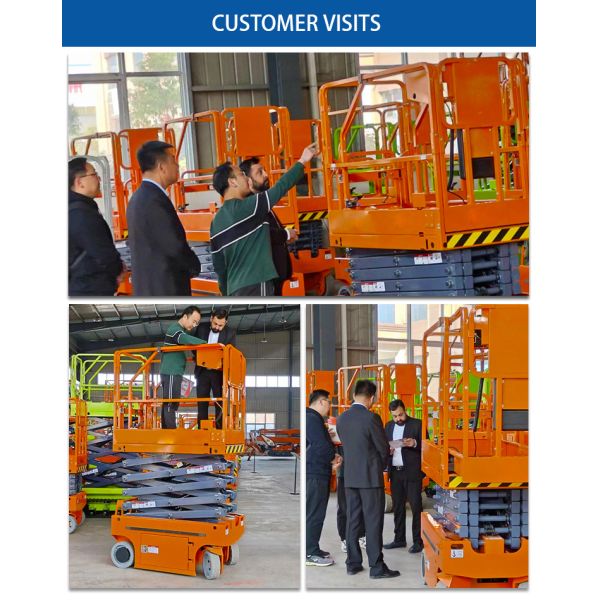 удобная емкость нагрузки 230kg 6 Mters электрическое Scissor тип подъем