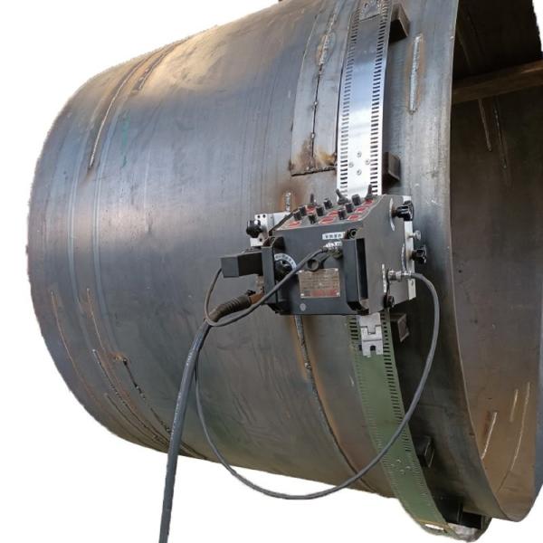 Construction Works Simple and Portable Tank Vertical Welding Machine with Welding Track 220V