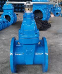 DN150 Lock Gate Valve GGG40 Flange Gate Valve For Water Industrial Use