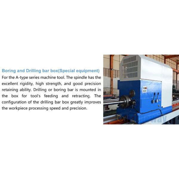 Max. Drilling Dia. 100mm CNC Deep Hole Drilling Boring Machine for Hydraulic Cylinder