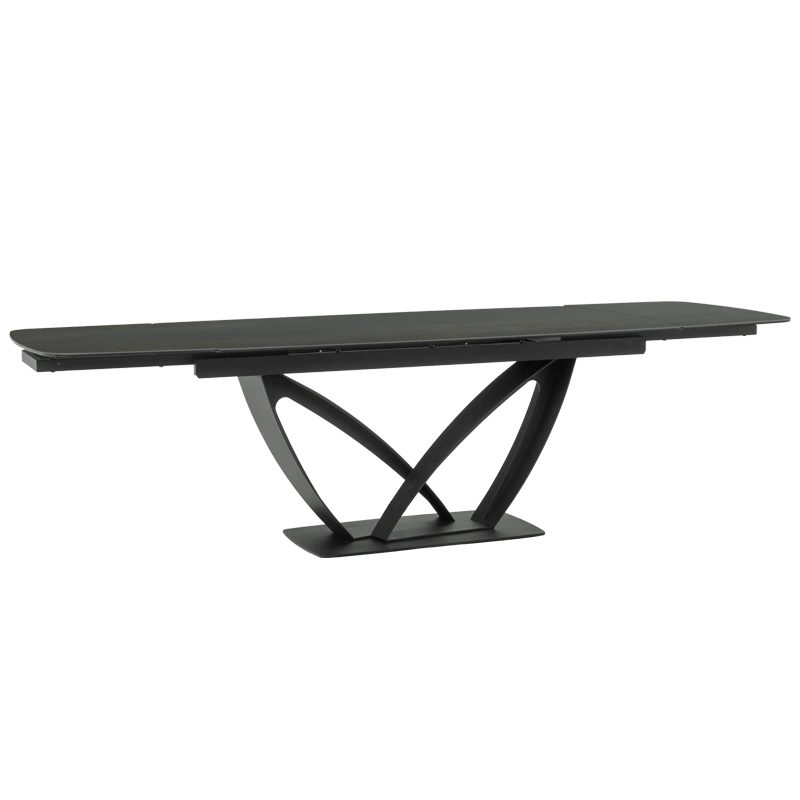 Extendable Modern European Sintered Stone Top Luxury Dining Table Folding Dining Table For Dining Room
