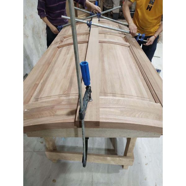 Modern European Style Pine Solid Wood Internal Doors SGS Approved