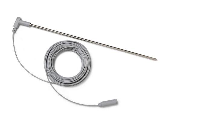 Maxsharer Factory Supply Stainless Steel 30/50CM ESD Pin Safety Grounding Cord (White PU Material) for Earth Rod Accessory