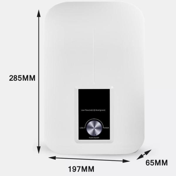 220v Tankless Water Heater 5.5KW / 6KW Automatic Instantaneous Water Heater