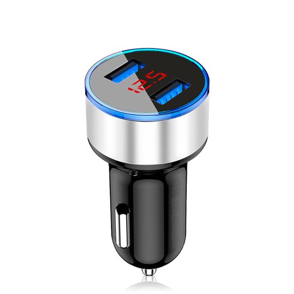 2 Port 60mm QC 3.0 3.1A 30W  Dual USB Car Charger
