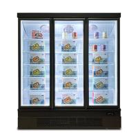 Personalização Commercial Display Freezer Multi Glass Door Base Mount