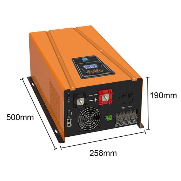 1KW-6KW Hybrid Solar Inverter Pure Sine Wave 110V/220V