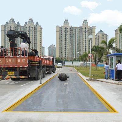80 Ton Rated Load Static Commercial Truck Scales Weighing Systems 20KG Accuracy