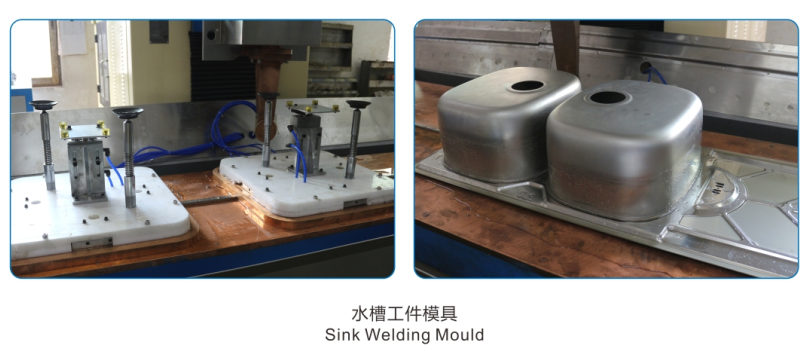 Сварочный аппарат автоматной сварки раковины шара кухни & гостиницы нержавеющей стали двойной, сварочное оборудование шва раковины