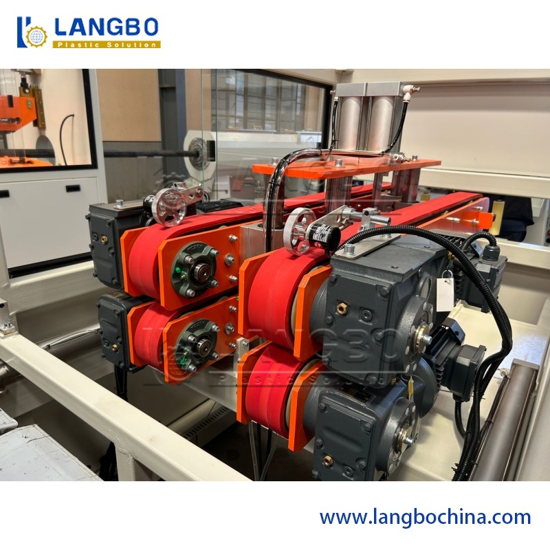PVC Line Plastic Extrusion Line For Continuous PVC Drainage Pipe Production