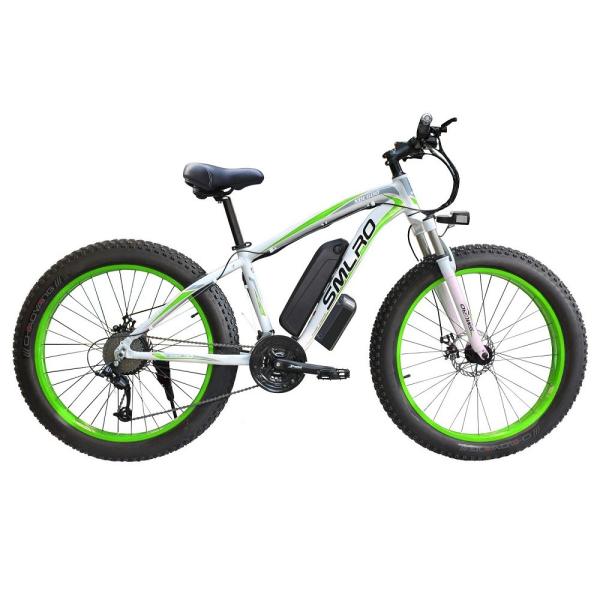 1000W Motor 13AH Lithium Battery Electric Bike SMLRO XDC600 26x4.0 inch Fat Tire E-Bike Drop Shipping Available