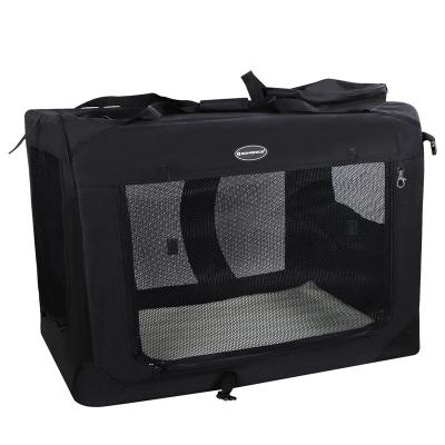 Warm Fleece Luxury Dog Carrier , Puppy Pouch Carrier For Plane Travel Reversible Base Pad