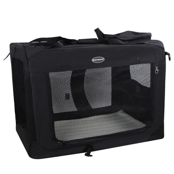 Warm Fleece Luxury Dog Carrier , Puppy Pouch Carrier For Plane Travel Reversible Base Pad