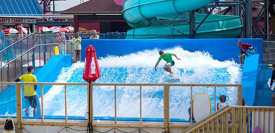 Commercial Water Games Water Wave Pool , Waves Swimming Pool Equipment