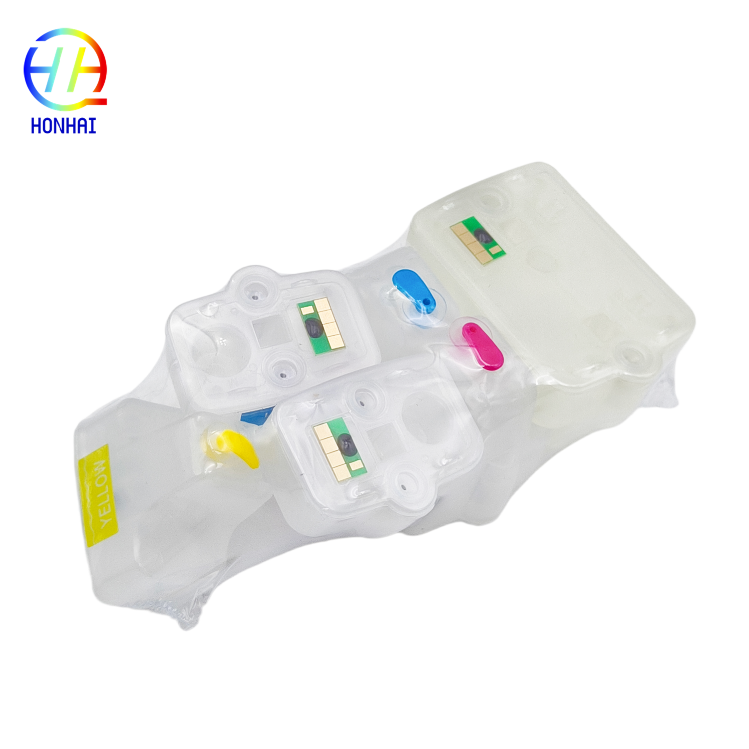High Yield HP Photosmart Ink Cartridge with Smart Auto-Reset Chip and Leak-Proof Design