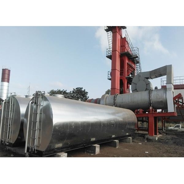 завод асфальта битума завода смешивания барабанчика асфальта 120т/Х смешивая дозируя