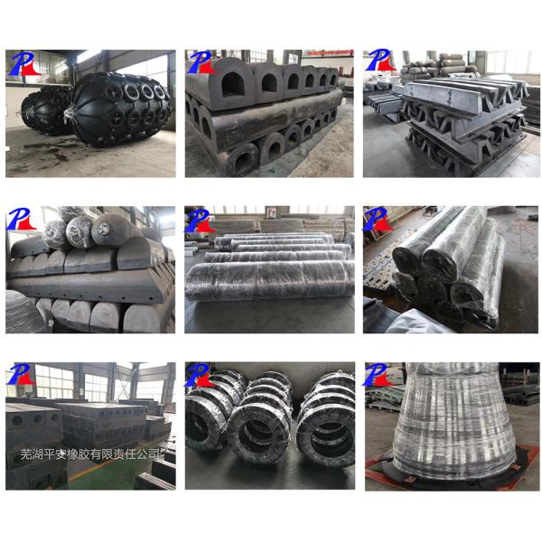 Customized Dock Marine Dd Type Rubber Fender for Tugboat Porting D300H 360*300*1000mm