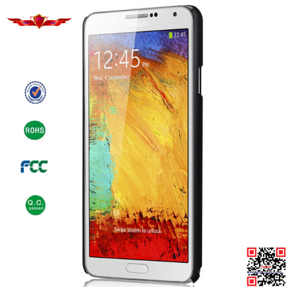 Wholesale 100% Qualify PC Cover Cases For Samsung Galaxy Note 3 Rubber Oil Processing