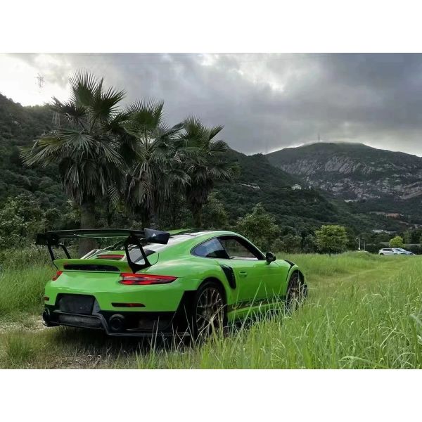 GT2RS Style Porsche 991 Body Kit Fender Hood Side Skirt Tail Wing