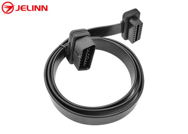 OBD 2 OBD2 Extension Cable J1962 Male to Female OBDII Connector Extender With 16-core Wires