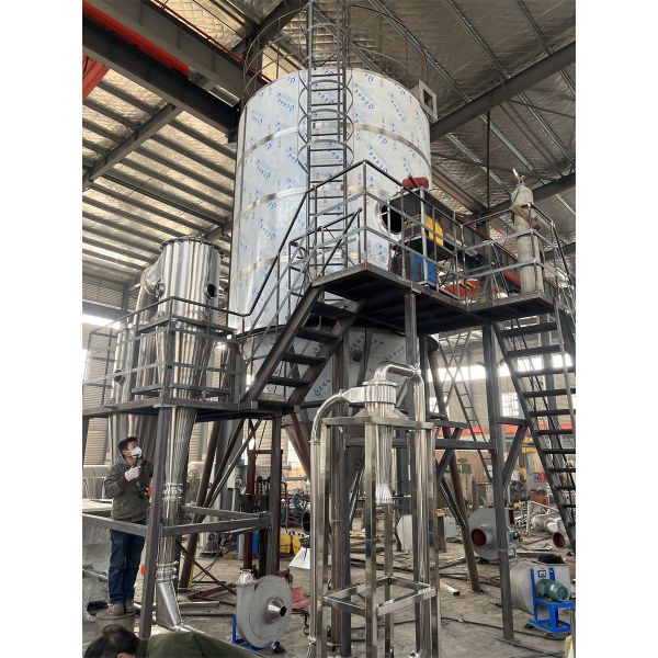 Завод 1000kg/h порошка еды башни машины брызг растворимого кофе центробежный более сухой мини